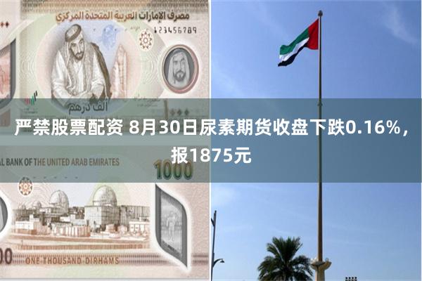 严禁股票配资 8月30日尿素期货收盘下跌0.16%，报1875元